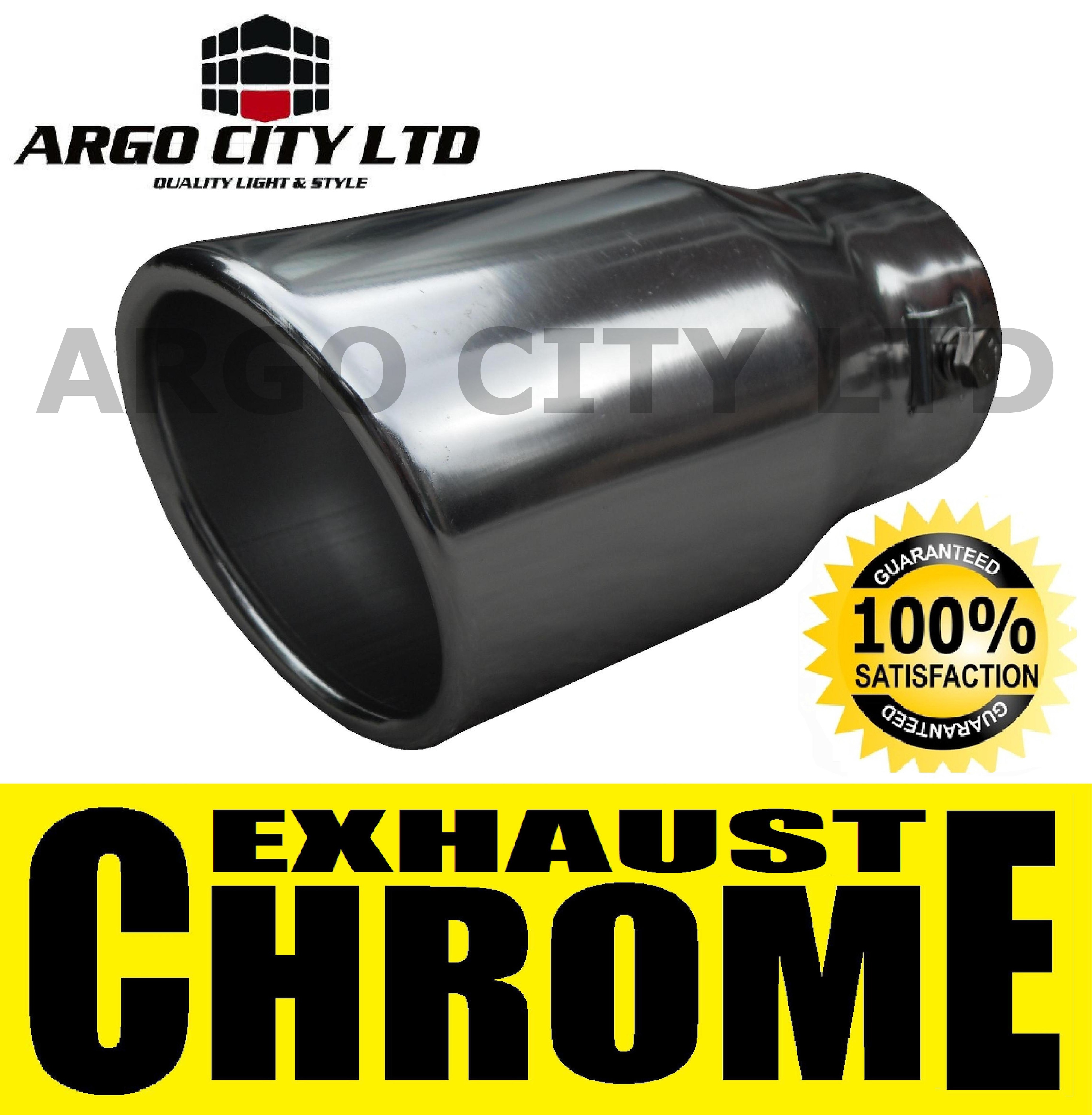 CHROME EXHAUST TAIL PIPE TIP TRIM TOYOTA CAMRY IQ MR2 eBay